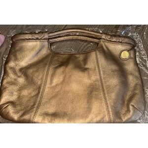 ALFANI Gold Clutch Bag